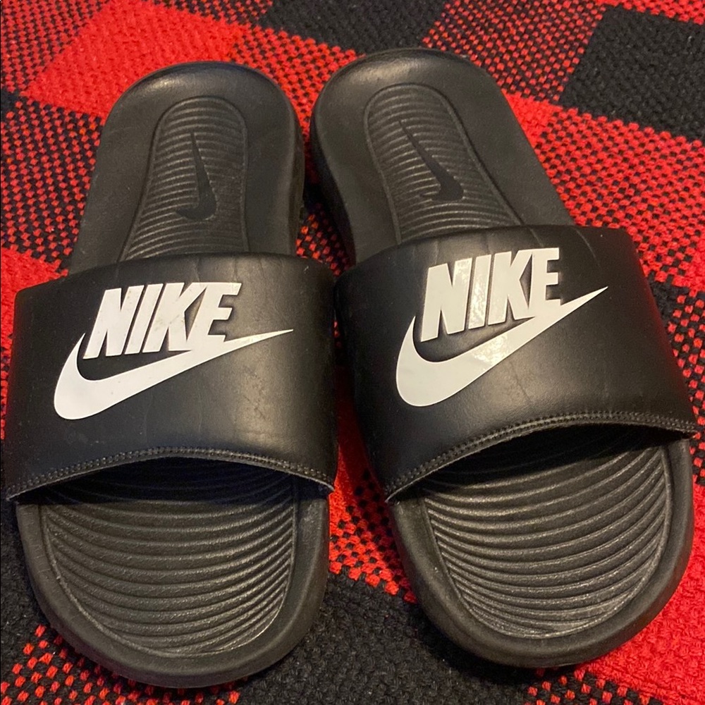 Nike Black Slide Sandals